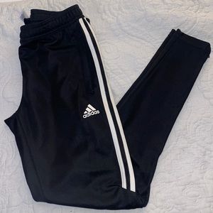 Womens 3 strip Adidas trio pants